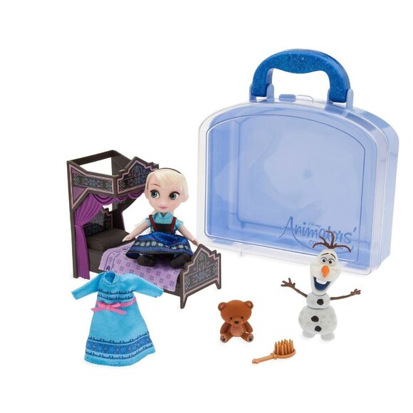 Disney Animator's Collection Elsa Mini Doll Play Set - Picture 2 of 7